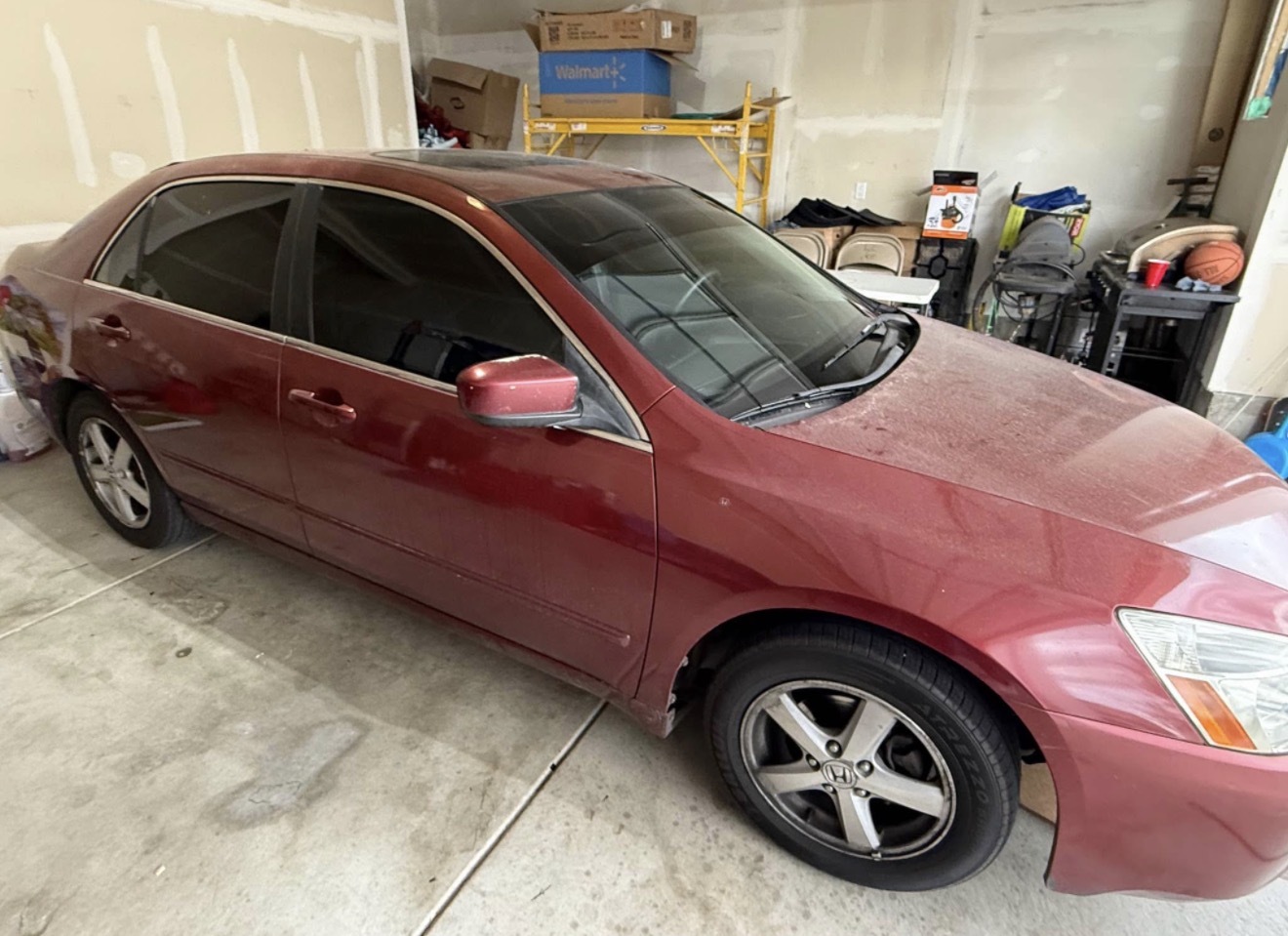Completed window tint work 3